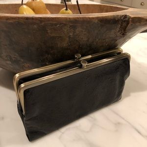 HOBO black leather wallet